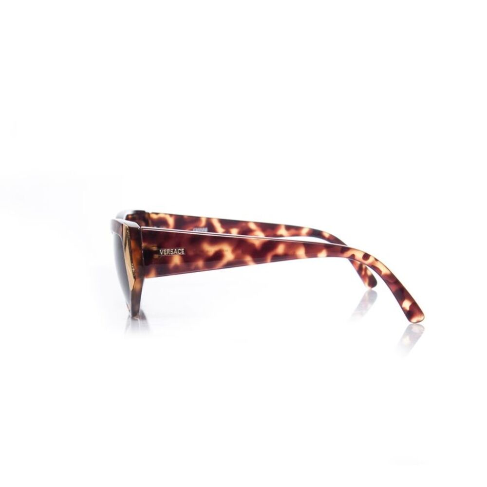 Gianni Versace Tortoise Shell Rectangular Sunglas… - image 3